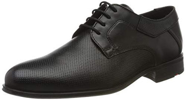 LLOYD Herren Schnürhalbschuhe Levin, Männer Businessschuhe,Derby,Normalweit,Anzugschuhe,schnürung,Office,büro,Freizeit,SCHWARZ,42.5 EU / 8.5 UK im Sale